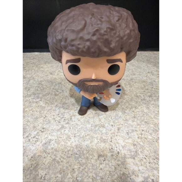 Funko Pop 'Television' BOB ROSS #524 Vinyl Figure - NO BOX - Picture 2 of 4